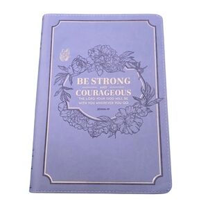 Embossed FAUX Leather Zip Journal